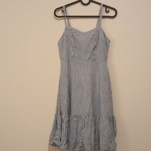 Old Navy, XS, blue white stripes dress